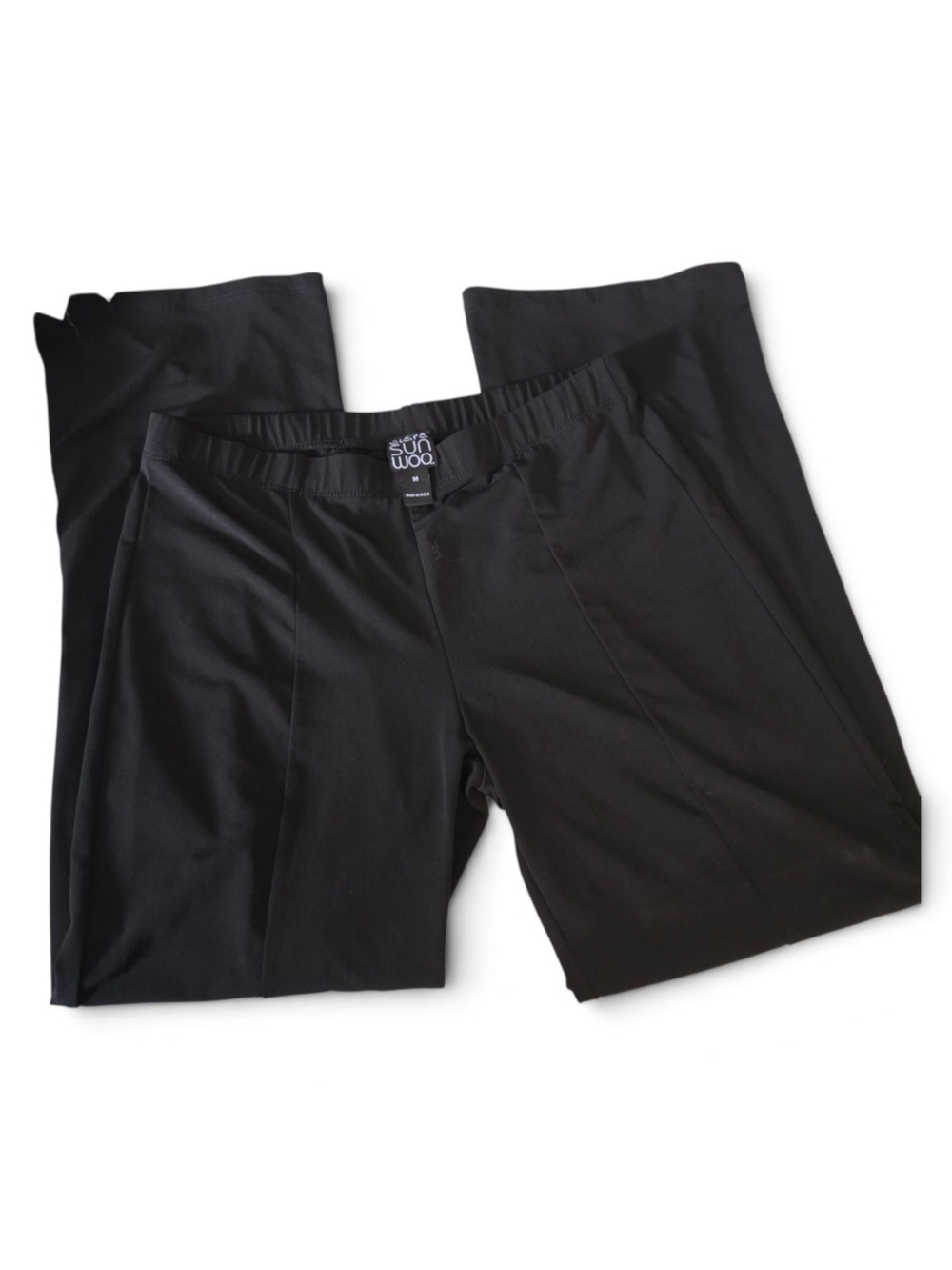 CLARA SUNWOO Relaxed Kick Front Slit Pant